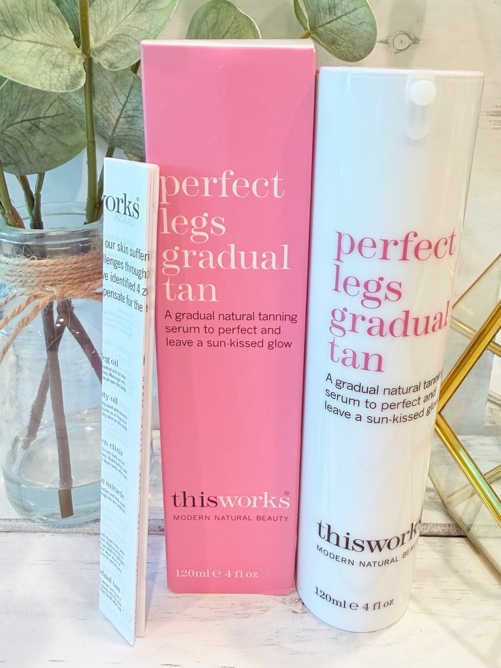 thisworks Perfect Legs Gradual Tan Serum BNIB Natural Tanning Serum Vegan NWT